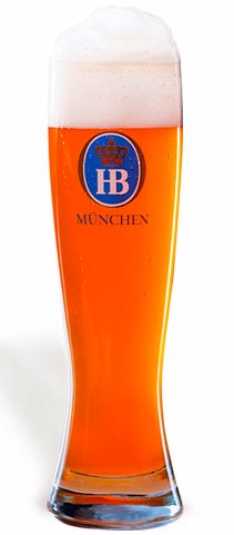 Beer glass, Hofbräuhaus, Munich, Germany Beer glass, Hofbräuhaus, Munich, Germany