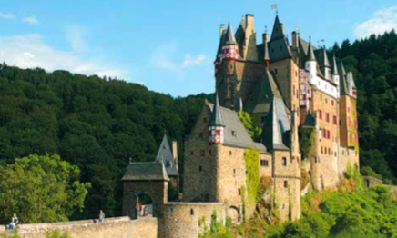 German Castle, Burg Eltz, Mosel Valley, Germany