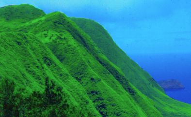 Cliffs at Kalaupapa Peninsula on Molokai, Hawaii Kalaupapa Cliffs, Molokai, Hawaii