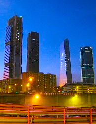 Madrid, Spain, skyline