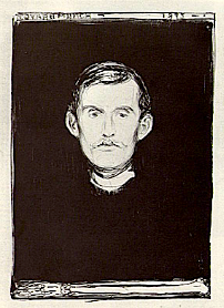 Edvard Munch, Self Portrait, Oslo, Norway Edvard Munch, Self Portrait, Oslo, Norway
