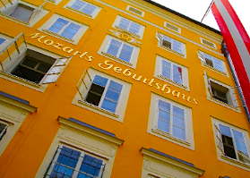 Salzburg, Austria, Mozart's Geburtshaus, Mozart's Birthplace