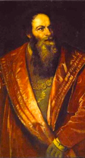 Pietro Aretino, Titian, Galleria Palatina, Florence, Italy